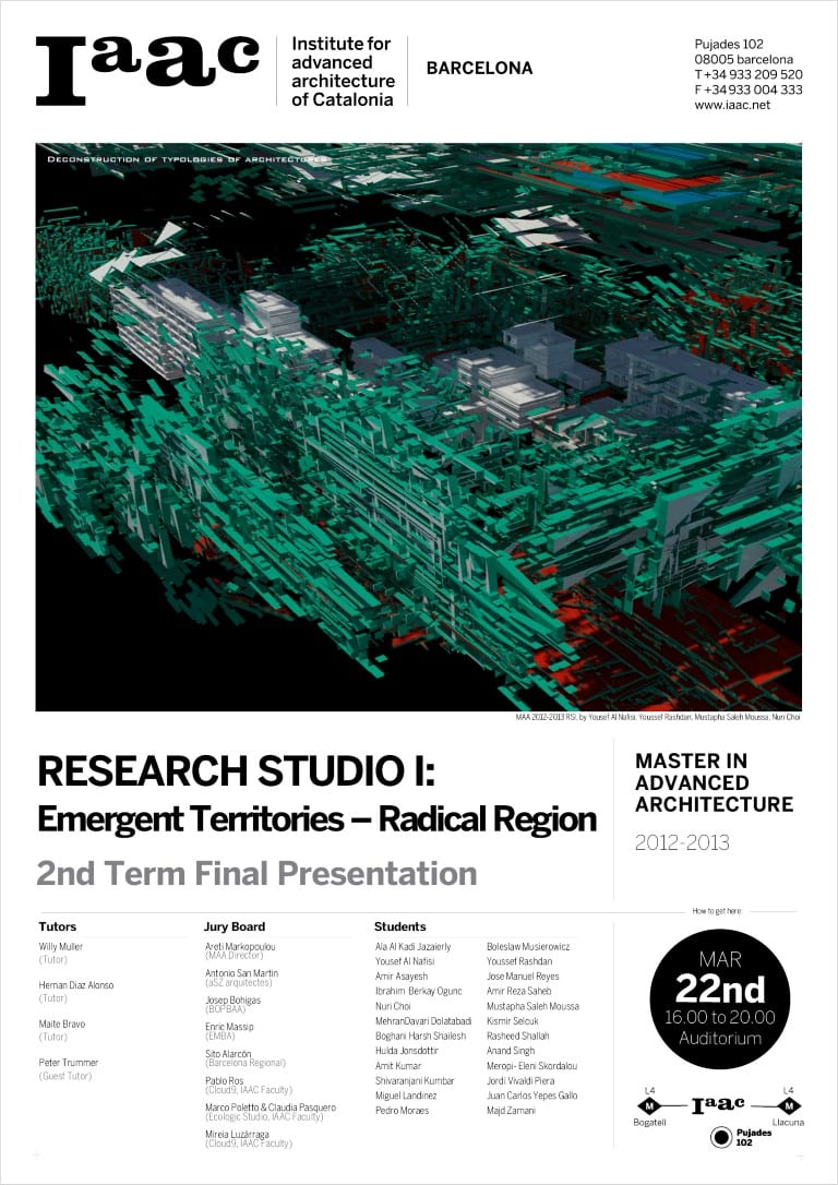 Research Studio Emergent Territories