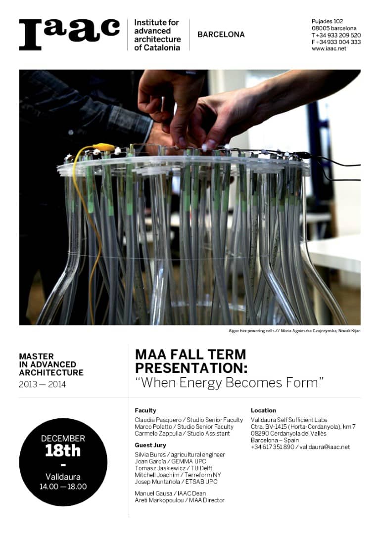 maa fall term presentation when energy becomes form