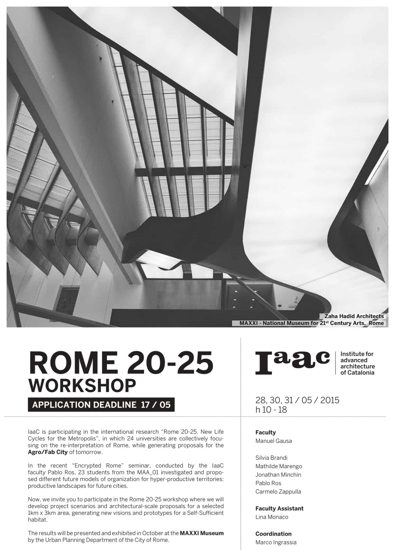 IAAC Rome 20-25 Workshop