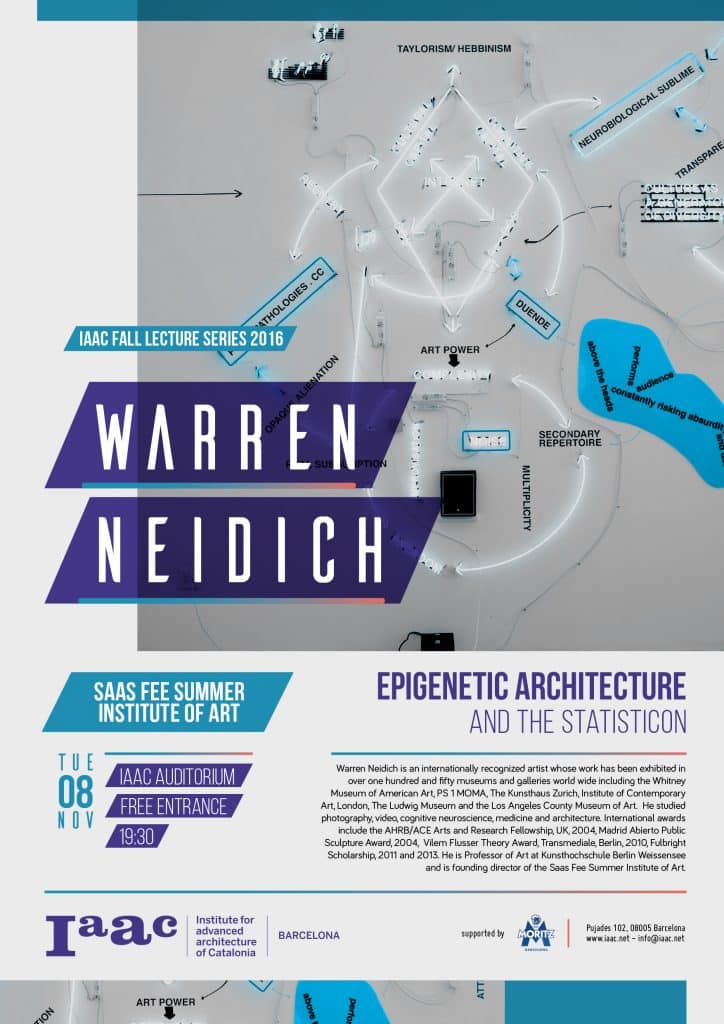 lecture_Warren Neidich IAAC