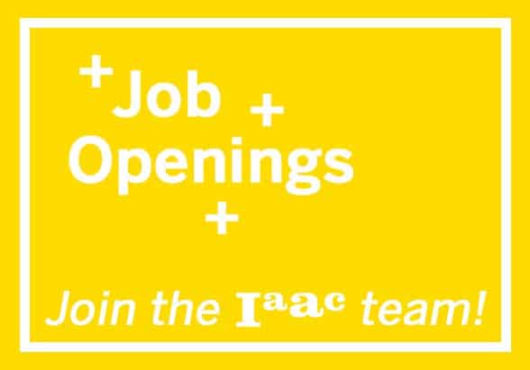 IAAC Job Openings