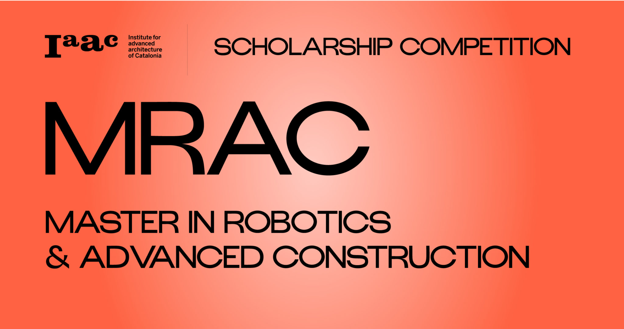 Scholarships 2024 are now open for MRAC Master in Robotics & Advanced