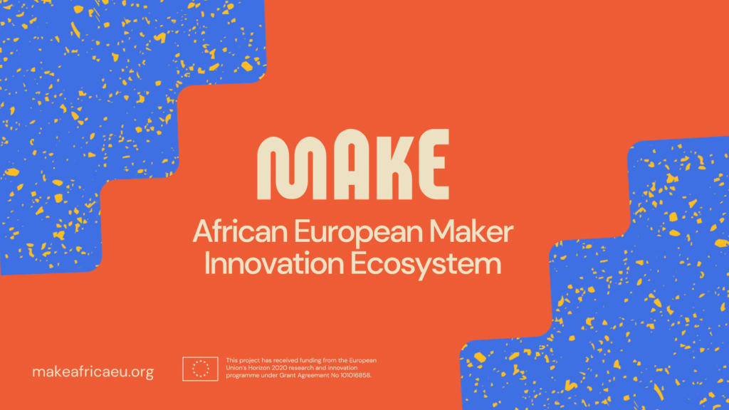 mAkE is a transdisciplinary project from EU and Africa that enables Digital Innovation Hubs (DIHs), specifically makerspaces, to maximize their potential as spaces for digital innovation, skill building, job creation and contact points for global collaboration networks.