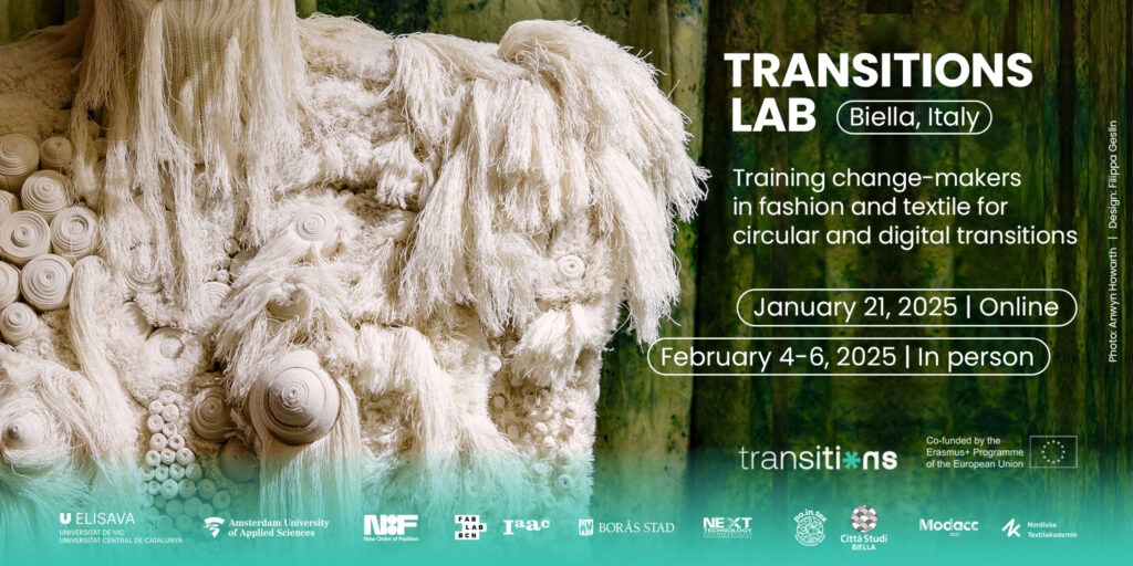 A conference to discover the results of the EU Transitions project and discuss the importance of adopting a systemic approach to face the textile and fashion industry´s planetary challenges.